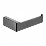 Cavallo Gun Metal Grey Square Toilet Roll Holder